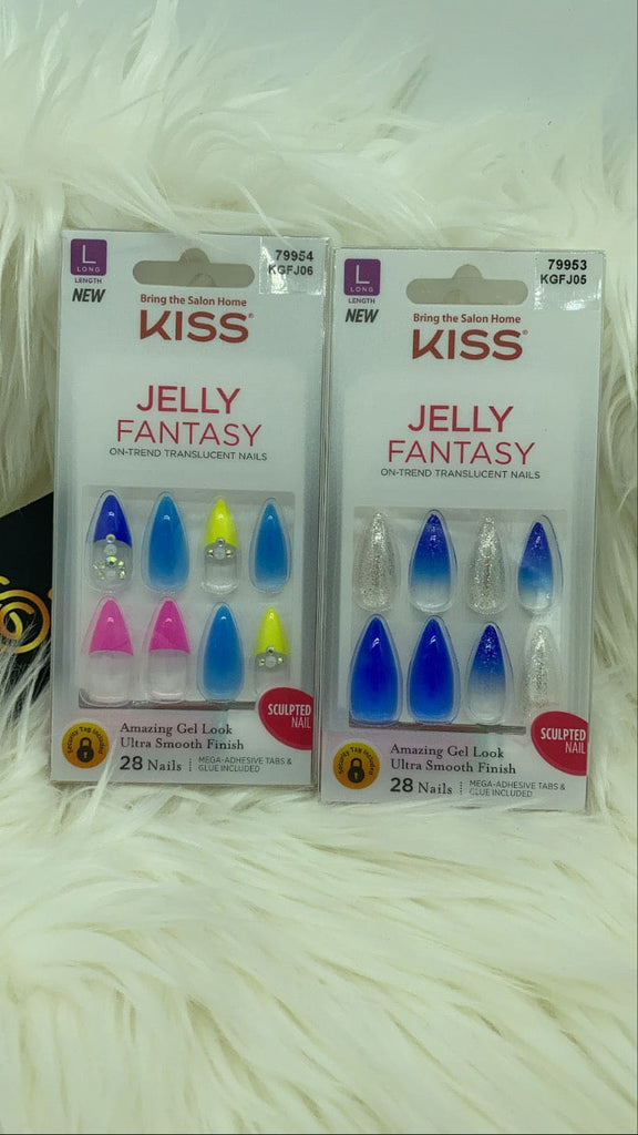 KISS JELLY FANTASY ON-TREND TRANSLUSCENT NAILS